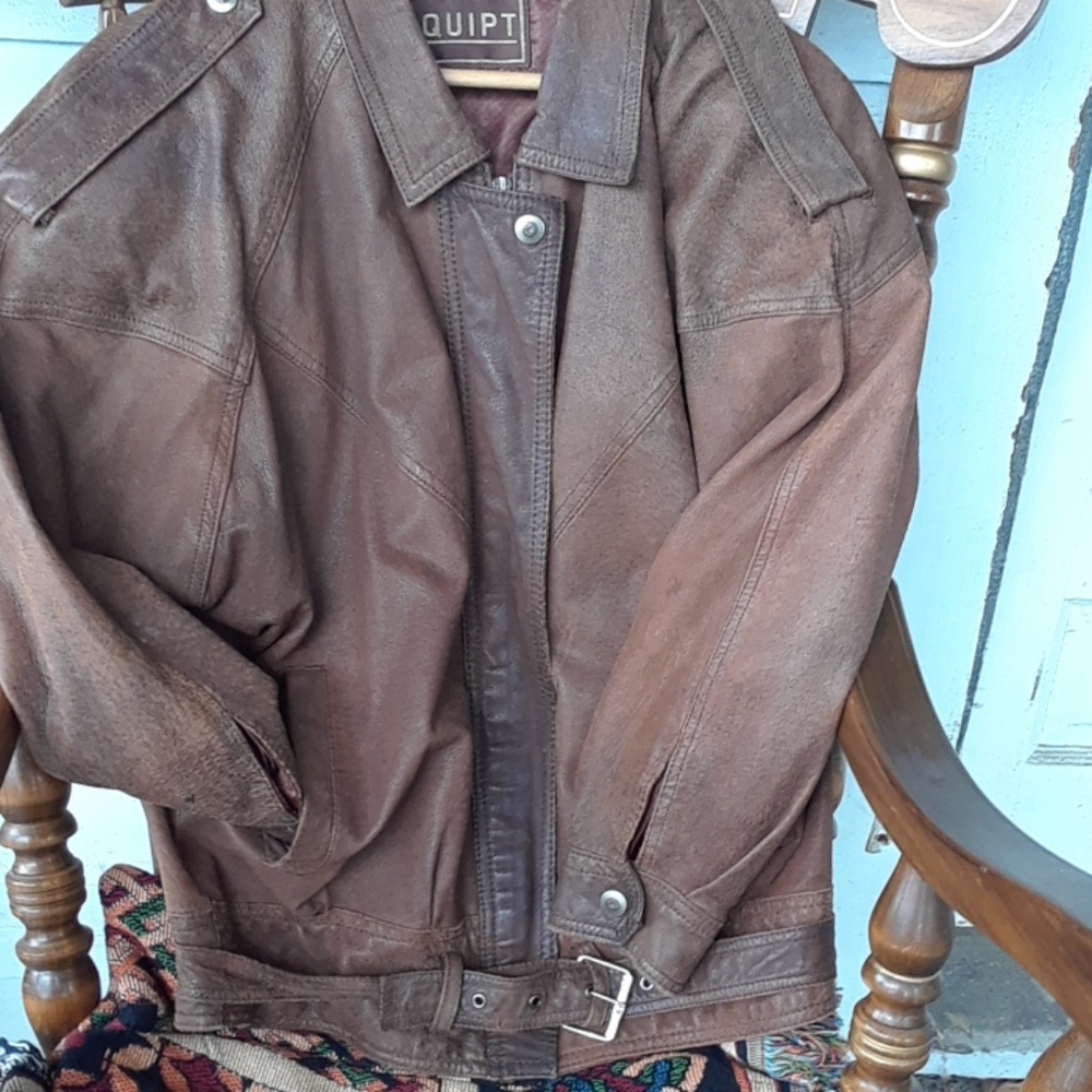 Equipt leather jacket